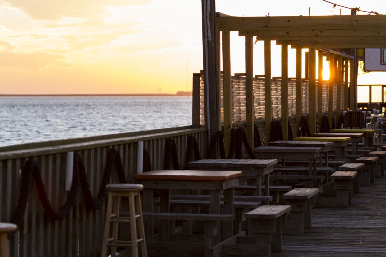 dining with a view in south padre island